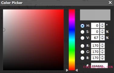colorpicker Opera's color picker